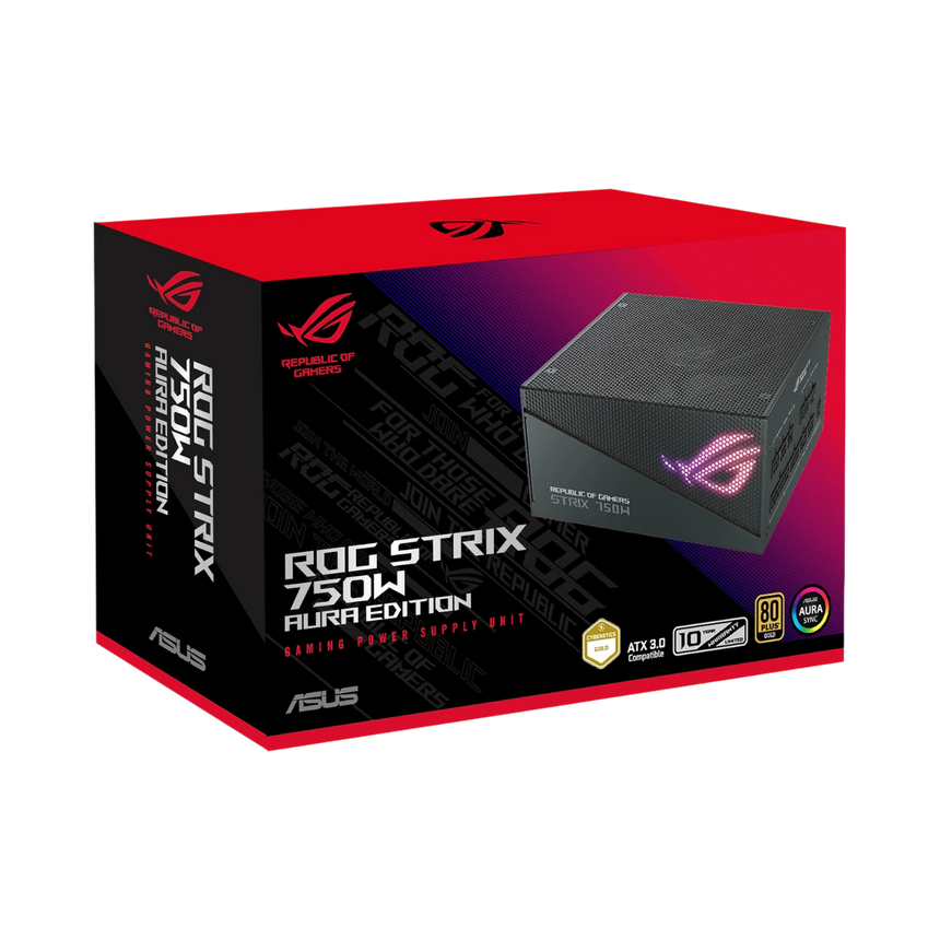 ASUS 750W ROG STRIX Gold Aura Edition Modular Power Supply — Being Shipped