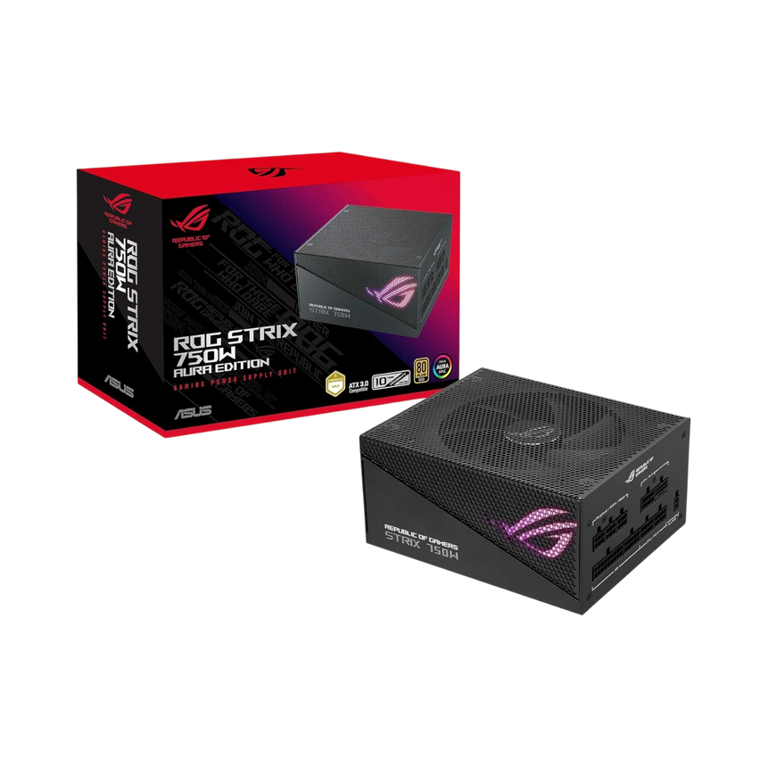 ASUS 750W ROG STRIX Gold Aura Edition Modular Power Supply — Being Shipped