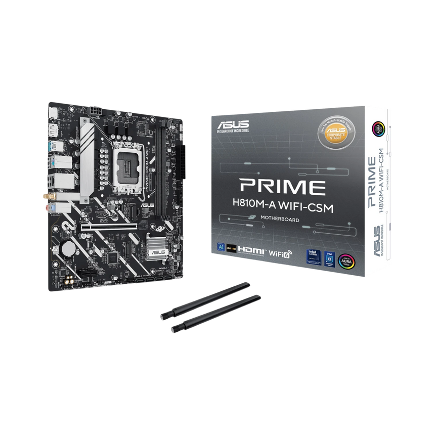 ASUS PRIME H810M-A-CSM LGA 1851 M-ATX Motherboard — Being Shipped