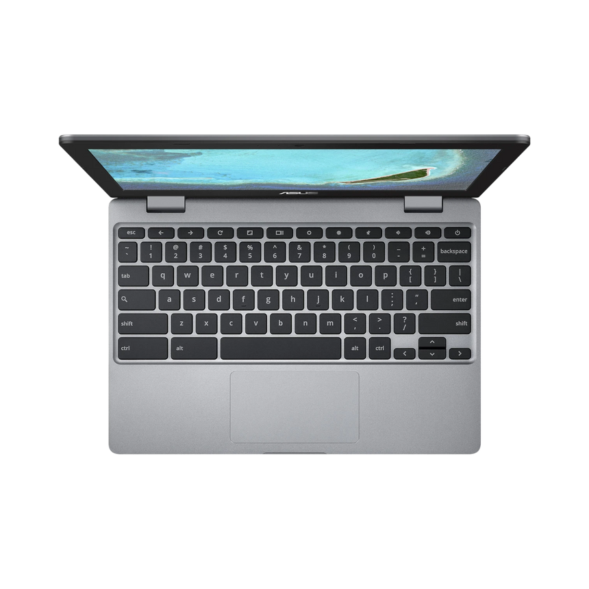 ASUS 11.6" Chromebook, Intel Celeron N3350, 4GB RAM, 32GB eMMC (Gray) — Being Shipped