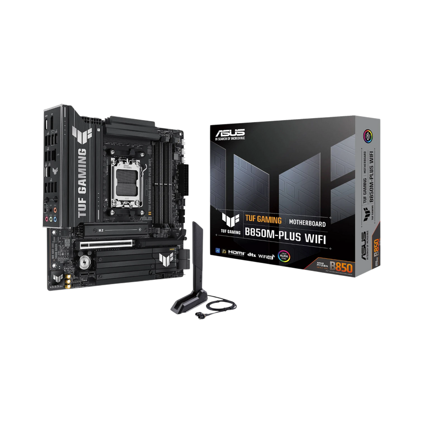 ASUS TUF GAMING B850M-PLUS WIFI AM5 M-ATX Motherboard — Being Shipped