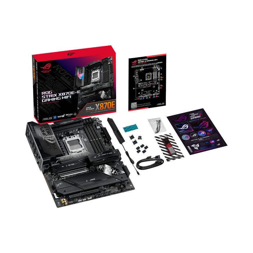 ASUS Republic of Gamers STRIX X870E-E GAMING WIFI AM5 ATX Motherboard — Being Shipped