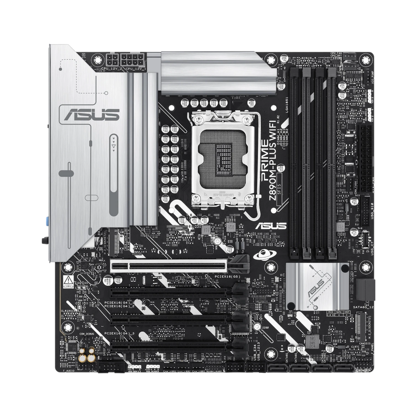 ASUS PRIME Z890M-PLUS WIFI LGA 1851 M-ATX Motherboard — Being Shipped