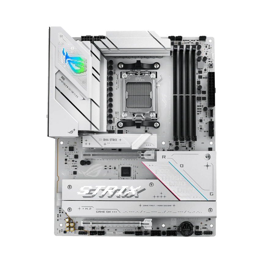 ASUS Republic of Gamers STRIX B850-A GAMING WIFI AM5 ATX Motherboard (White) — Being Shipped