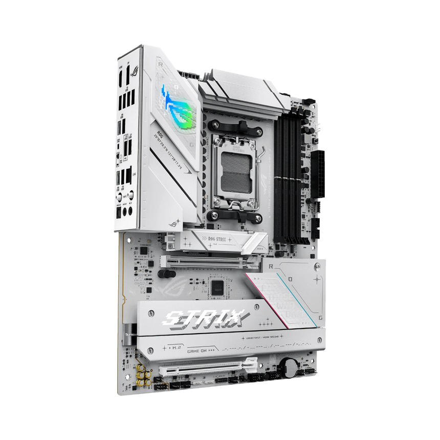 ASUS Republic of Gamers STRIX B850-A GAMING WIFI AM5 ATX Motherboard (White) — Being Shipped