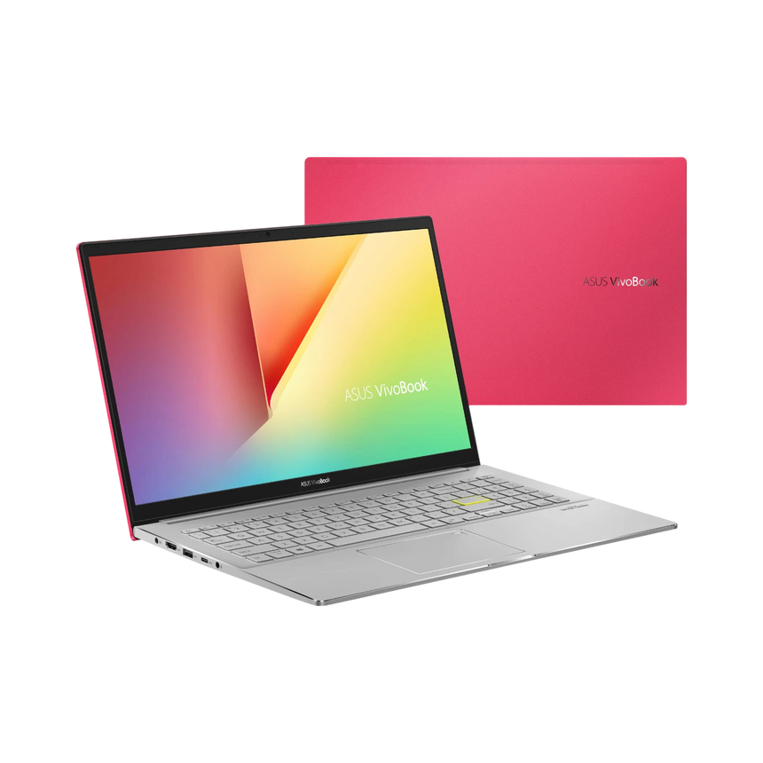 ASUS VivoBook S15 15.6" Laptop, Intel Core i5-1135G7, 8GB DDR4 RAM, 512GB SSD (Resolute Red) — Being Shipped