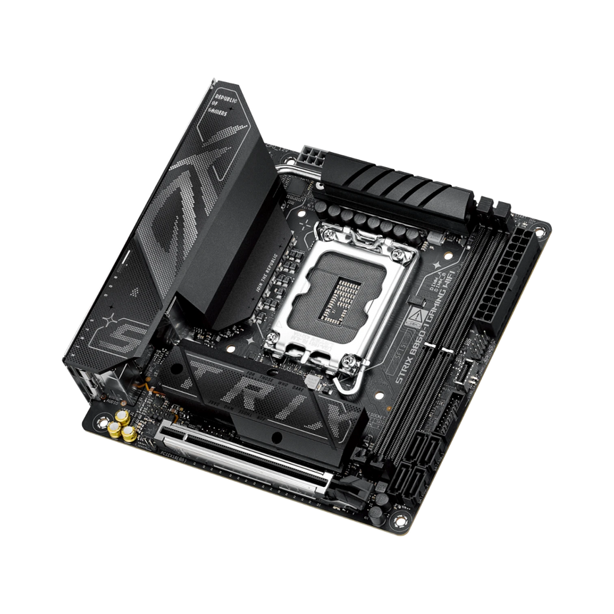 ASUS Republic of Gamers STRIX B860-I GAMING WIFI LGA 1851 Mini-ITX Motherboard — Being Shipped