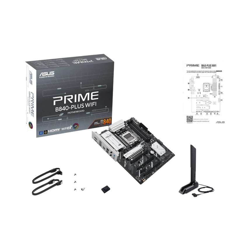 ASUS PRIME B840-PLUS WIFI AM5 ATX Motherboard — Being Shipped