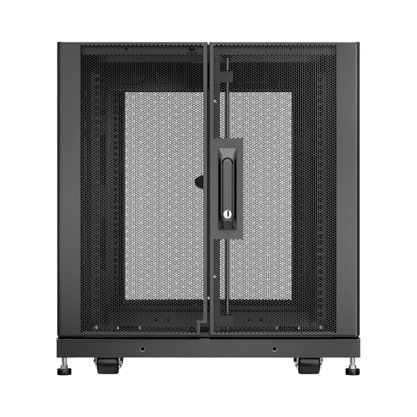 APC NetShelter SX, Server Rack Enclosure, 12U, Black, 658H x 600W x 1070D mm — Being Shipped