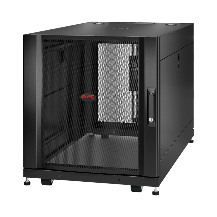 APC NetShelter SX, Server Rack Enclosure, 12U, Black, 658H x 600W x 1070D mm — Being Shipped