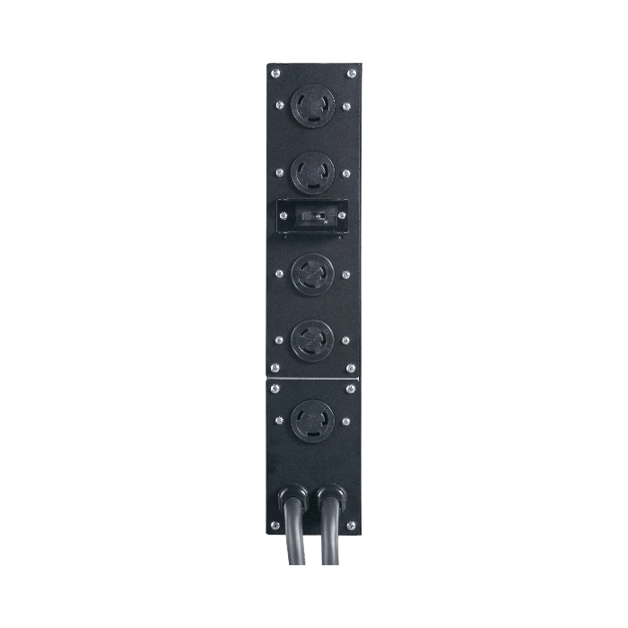 APC Service Bypass Panel - 200/208/240V; 30A; BBM; L6-30P input; (2) L6-30R (2) L6-20R output — Being Shipped