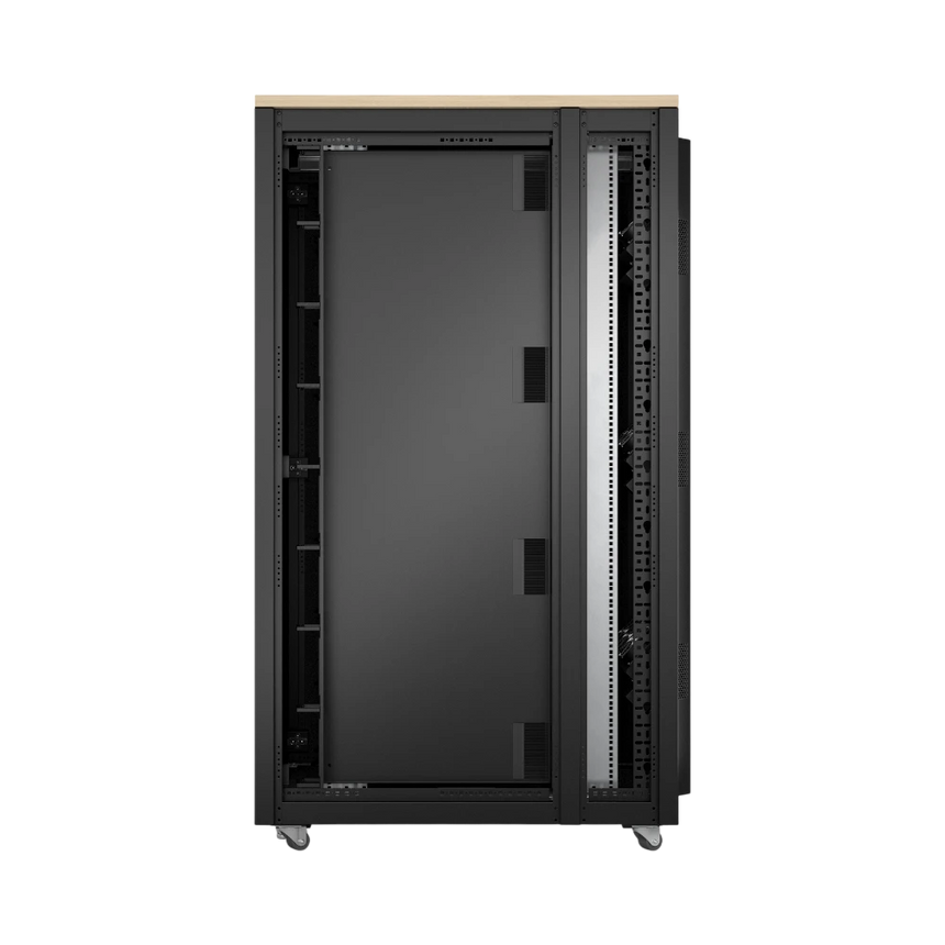 APC NetShelter Soundproof, 38U, Server Rack Enclosure, 120V, Maple — Being Shipped