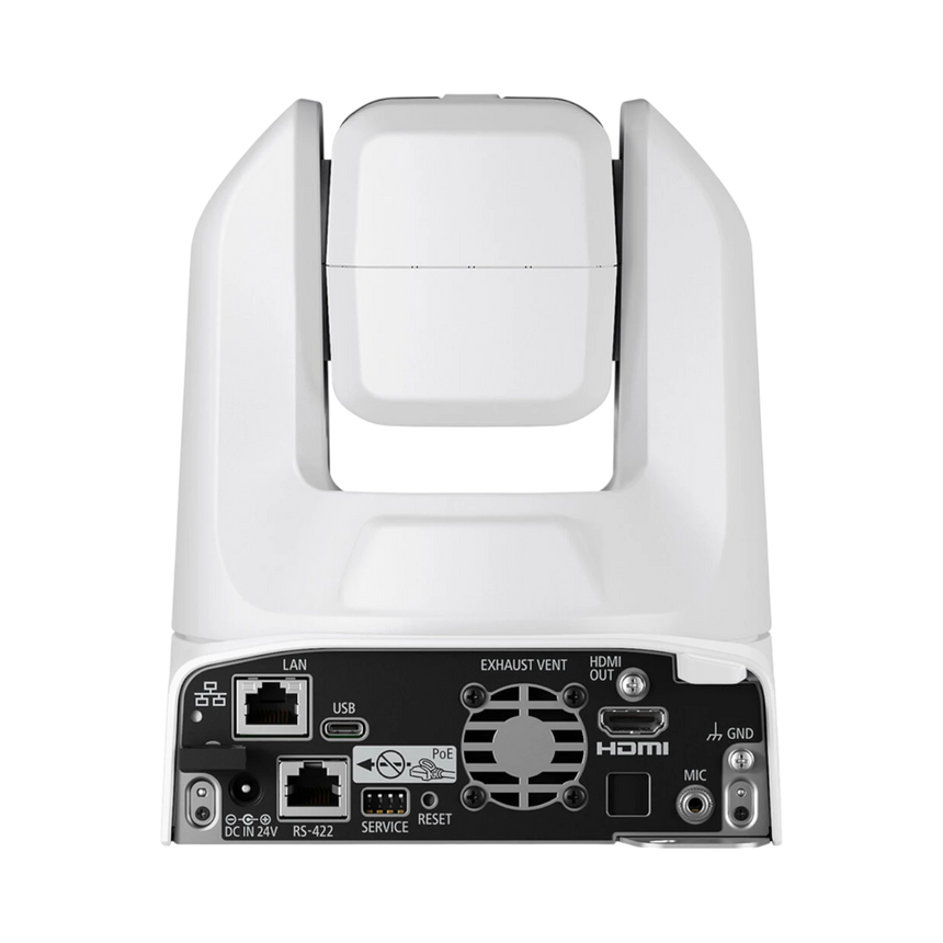 Canon CR-N100 4K NDI PTZ Camera with 20x Zoom (Titanium White) — Being Shipped