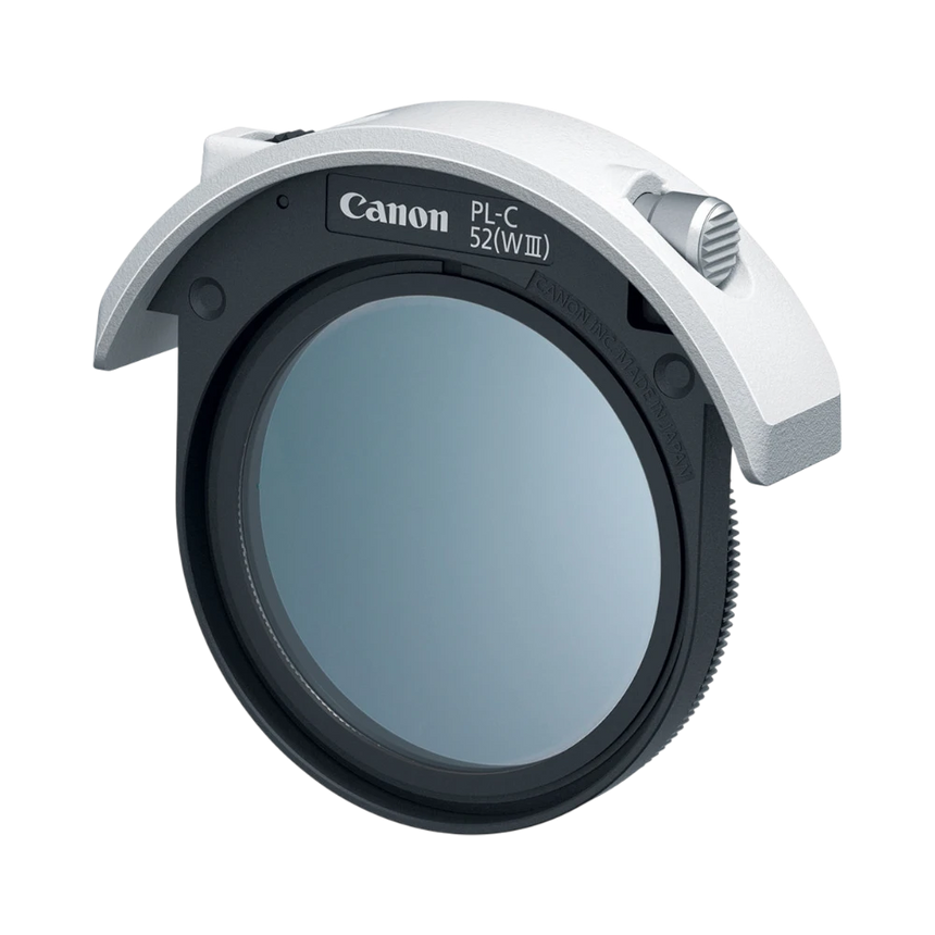 Canon Drop-In Circular Polarizing Filter PL-C 52 (WIII) — Being Shipped
