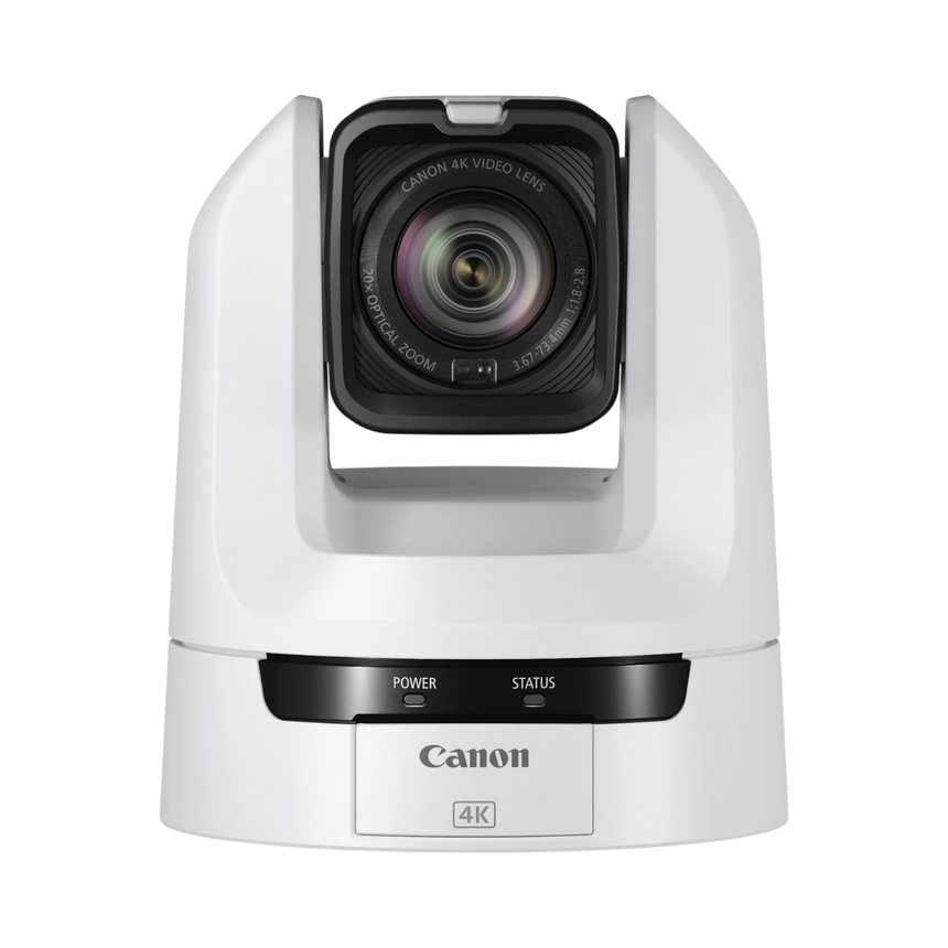 Canon CR-N300 4K NDI PTZ Camera with 20x Zoom (Titanium White) — Being Shipped