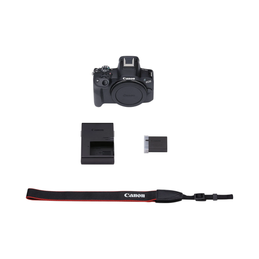 Canon EOS R50 Mirrorless Camera (Black) — Being Shipped