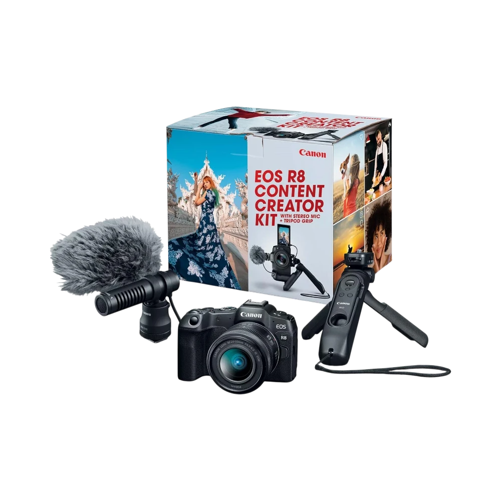 Canon EOS R8 Mirrorless Camera Content Creator Kit – Being Shipped