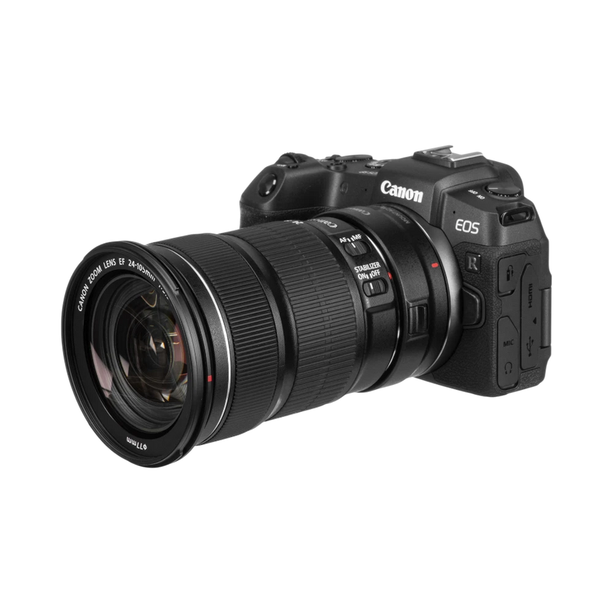 Canon EOS RP Mirrorless Digital Camera with EF 24-105mm f/3.5-5.6 STM Lens & Mount Adapter EF-EOS R Kit — Being Shipped