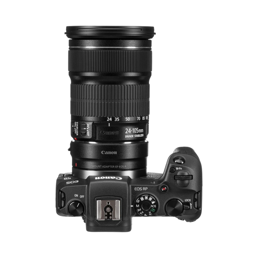 Canon EOS RP Mirrorless Digital Camera with EF 24-105mm f/3.5-5.6 STM Lens & Mount Adapter EF-EOS R Kit — Being Shipped