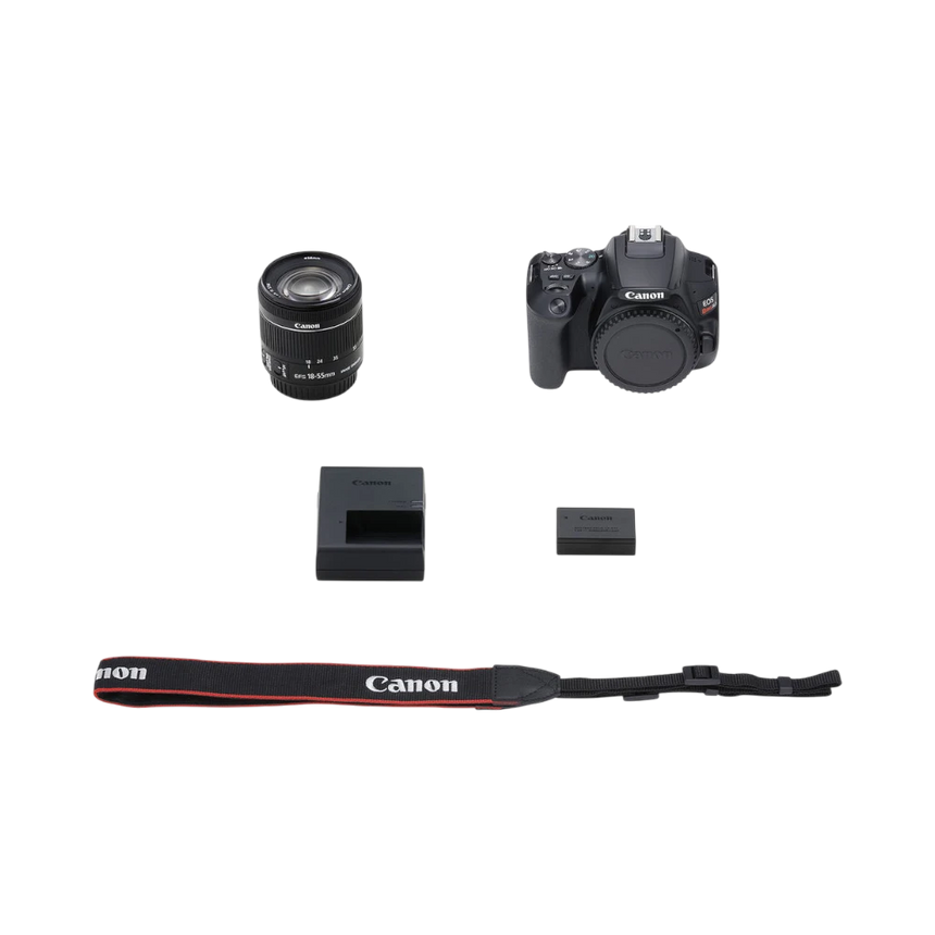 Canon EOS Rebel SL3 DSLR Camera with 18-55mm Lens (Black) — Being Shipped