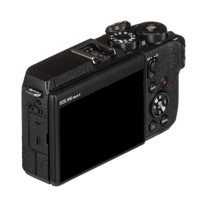 Canon EOS M6 Mark II Mirrorless Camera (Black) — Being Shipped