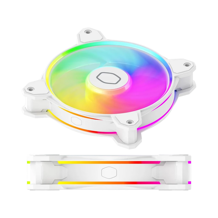 Cooler Master MasterFan MF140 HALO² Case Fan (White) — Being Shipped