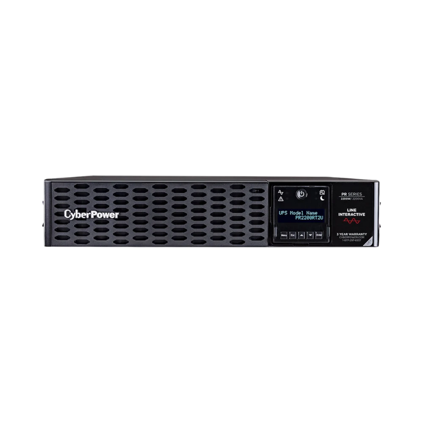 CyberPower PR2200RT2U Smart App Sinewave Rack/Tower 8-Outlet UPS System — Being Shipped
