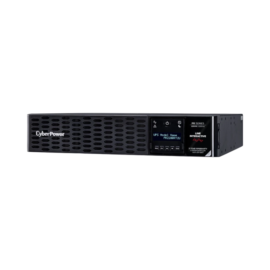 CyberPower PR2200RT2U Smart App Sinewave Rack/Tower 8-Outlet UPS System — Being Shipped