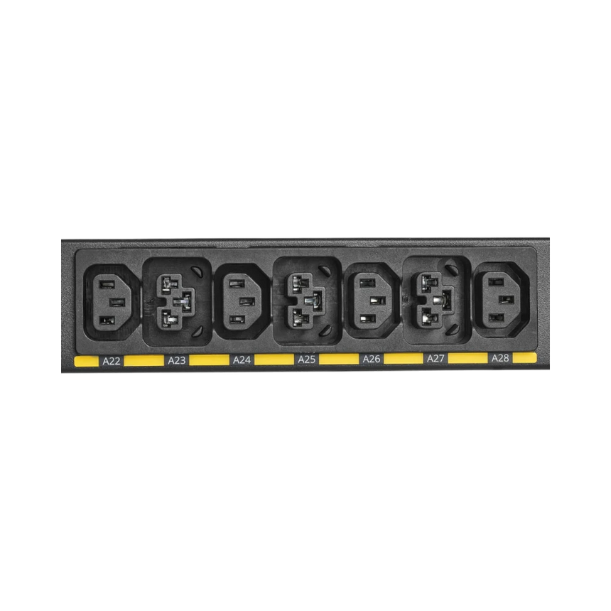 Eaton 3-Phase Metered Input Rack PDU G4, 120/208V, 42 Outlets, 24A, 8.6kW, L21-30 Input, 10 ft. Cord, 0U Vertical — Being Shipped