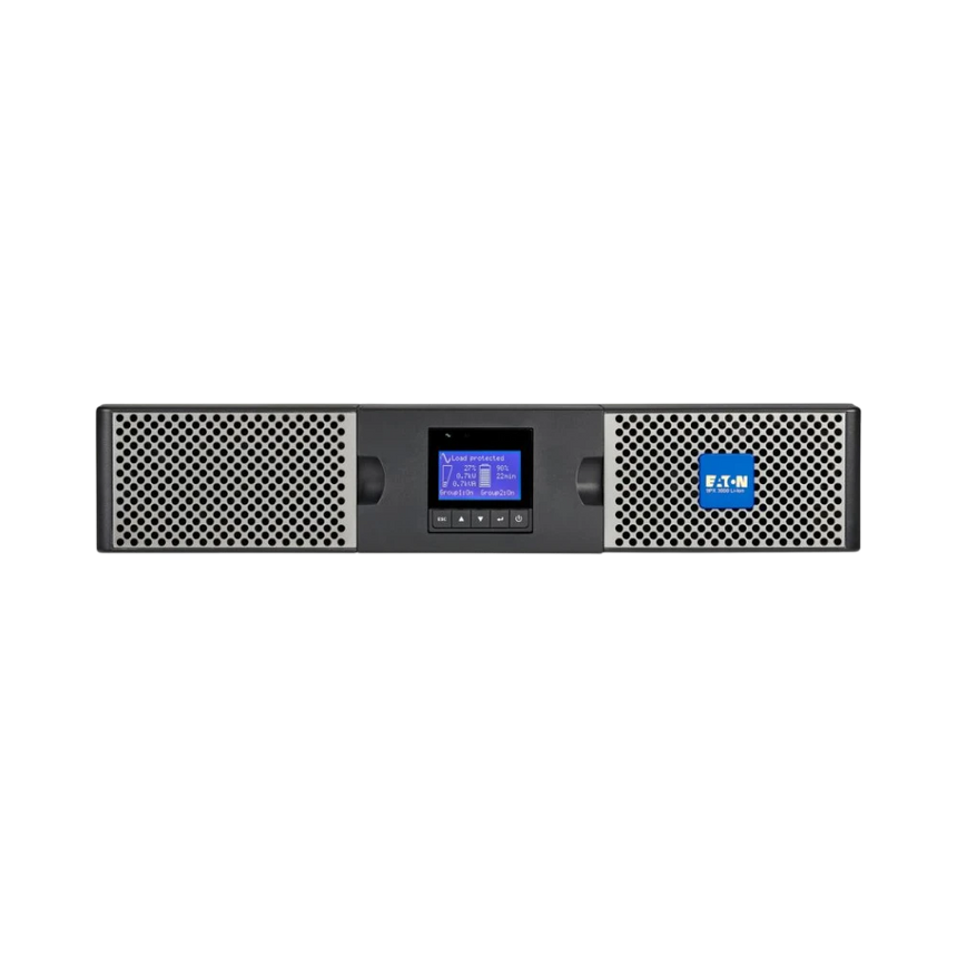Eaton 9PX lithium ion UPS, 2U, 3000 VA, 2700 W, L6-20P input, 208 V, Outputs: (8) C13, (2) C19 — Being Shipped