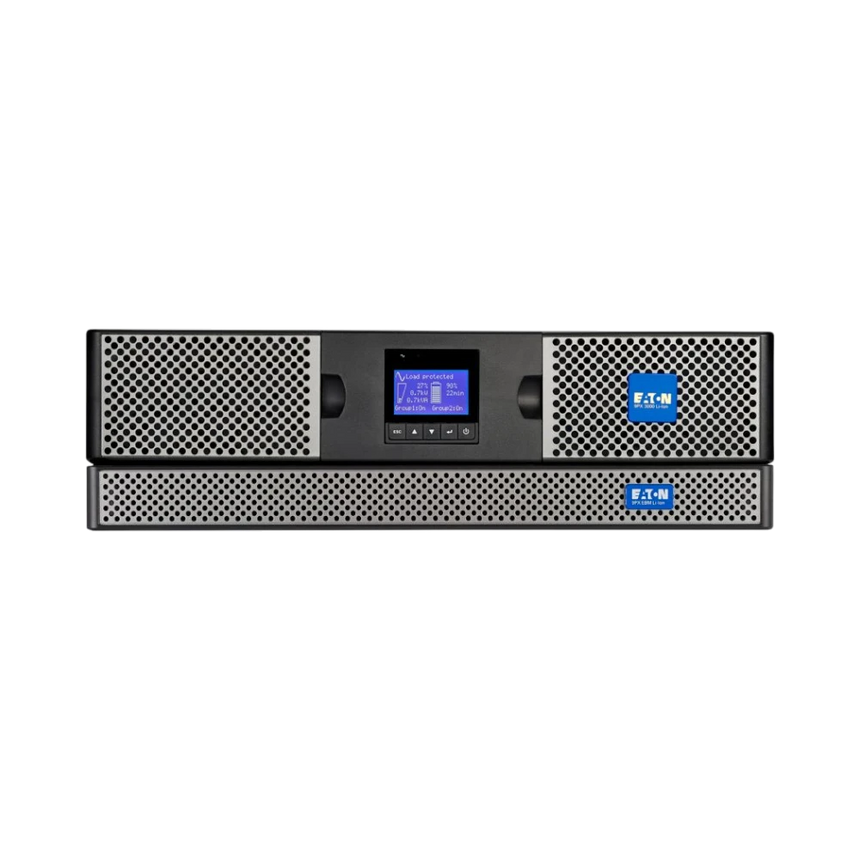 Eaton 9PX lithium ion UPS, 2U, 3000 VA, 2700 W, L6-20P input, 208 V, Outputs: (8) C13, (2) C19 — Being Shipped