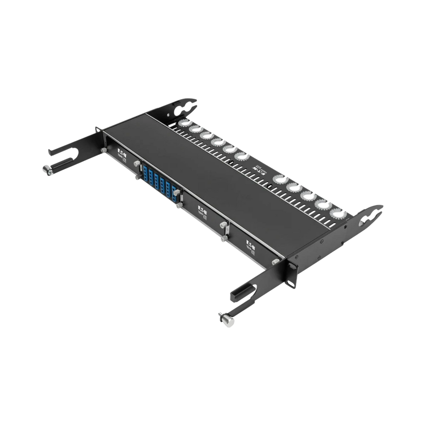 Tripp Lite 40/100Gb Singlemode Fiber Breakout Cassette, 40Gb to 4 x 10Gb, 100Gb to 4 x 25Gb, (x3) 8-Fiber MTP/MPO (APC) to (x12) LC (UPC) Duplex 9/125, N484 Chassis — Being Shipped