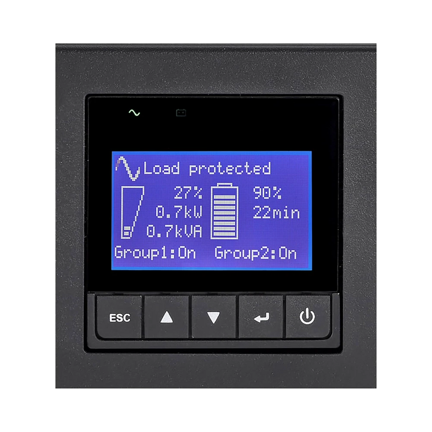 Eaton 9PX 2200VA 2000W 208V Online Double-Conversion UPS, L6-20P, 8 C13, 2 C19 Outlets, Lithium-ion Battery, Cybersecure Network Card Option, 2U Rack/Tower — Being Shipped