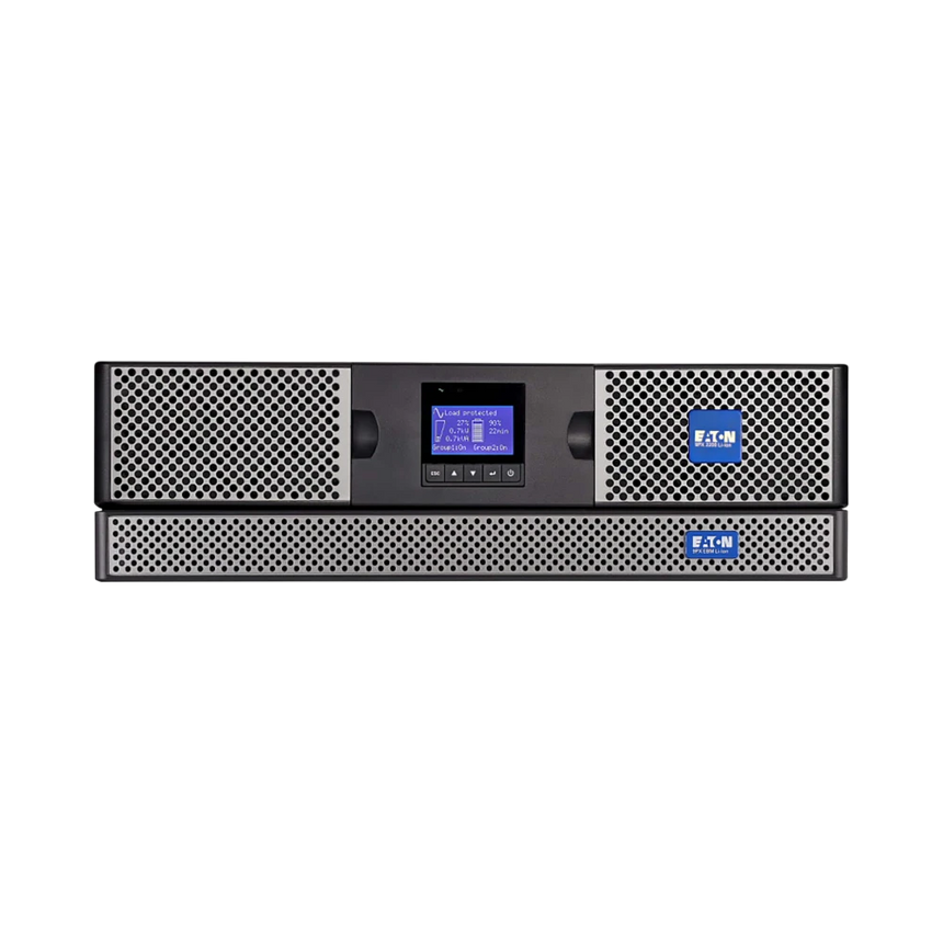 Eaton 9PX 2200VA 2000W 208V Online Double-Conversion UPS, L6-20P, 8 C13, 2 C19 Outlets, Lithium-ion Battery, Cybersecure Network Card Option, 2U Rack/Tower — Being Shipped