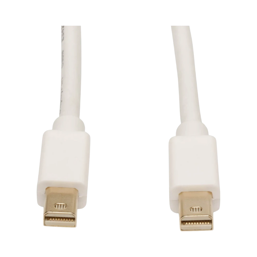 Tripp Lite Mini DisplayPort Cable, 4K 60Hz (M/M), White, 10 ft. (3.05 m) — Being Shipped