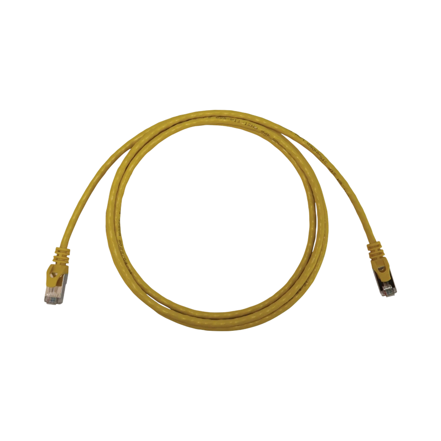 Tripp Lite Cat6a 10G Snagless Shielded Slim STP Ethernet Cable (RJ45 M/M), PoE, Yellow, 6 ft. (1.8 m) — Being Shipped
