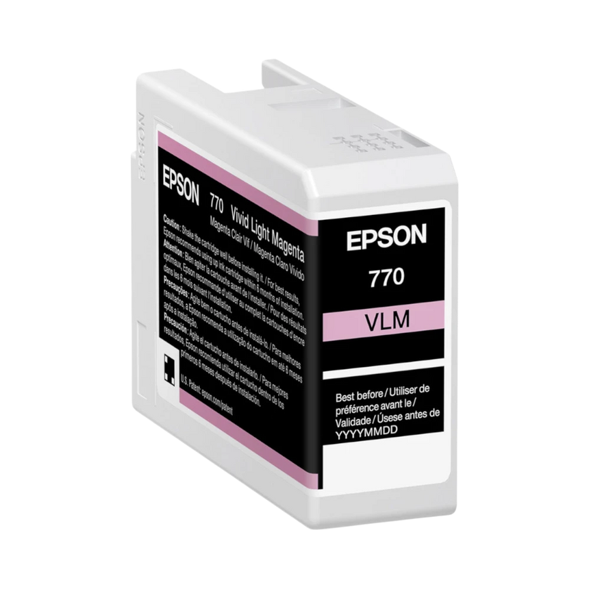 Epson 770 UltraChrome PRO10 Vivid Light Magenta Ink Cartridge (25mL) — Being Shipped