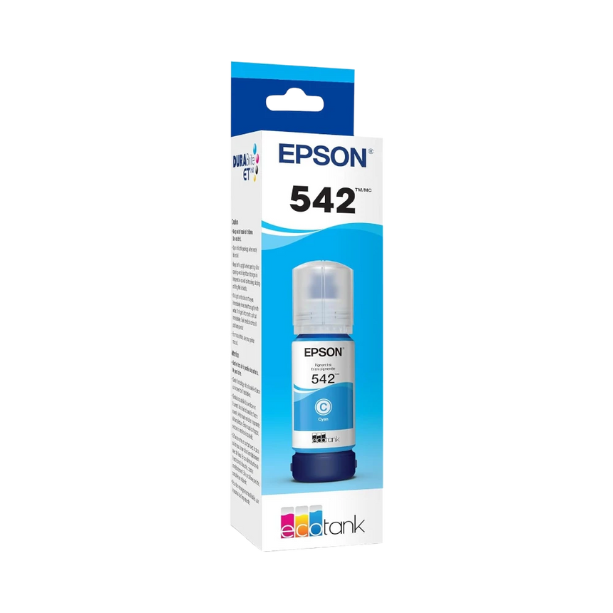 Epson T542 Cyan Ultra High Yield Ink Bottle — Being Shipped