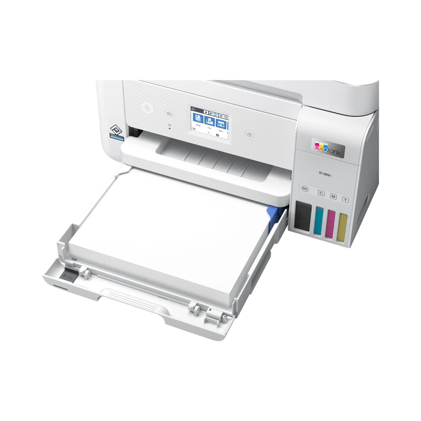 Epson EcoTank ET-4850 All-in-One Cartridge-Free Supertank Printer (White) — Being Shipped