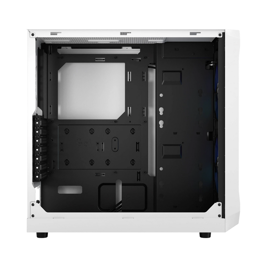 Fractal Design Focus 2 RGB Mid-Tower Case (White, Tempered Glass Window) — Being Shipped