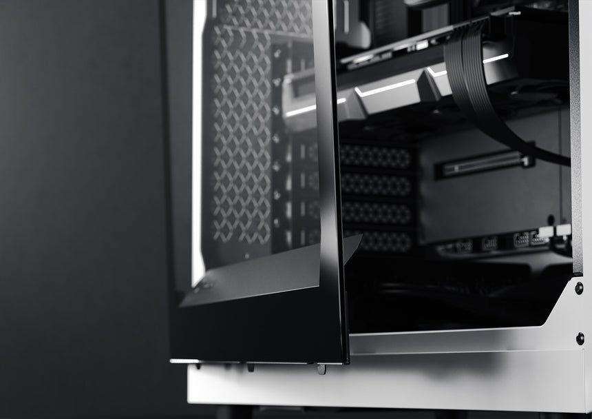 Fractal Design Focus 2 RGB Mid-Tower Case (White, Tempered Glass Window) — Being Shipped