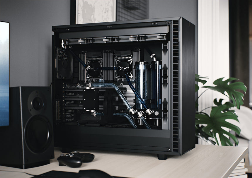 Fractal Design Define 7 XL Full-Tower Case (Black, Dark-Tint Tempered Glass) — Being Shipped