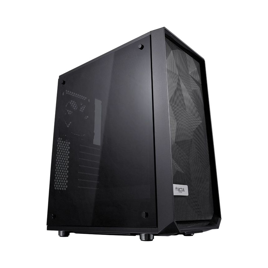 Fractal Design Meshify C Mid-Tower Case (Dark Tempered Glass, Black) — Being Shipped