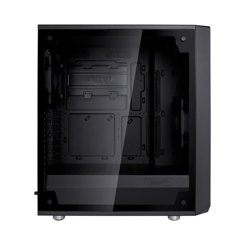 Fractal Design Meshify C Mid-Tower Case (Dark Tempered Glass, Black) — Being Shipped