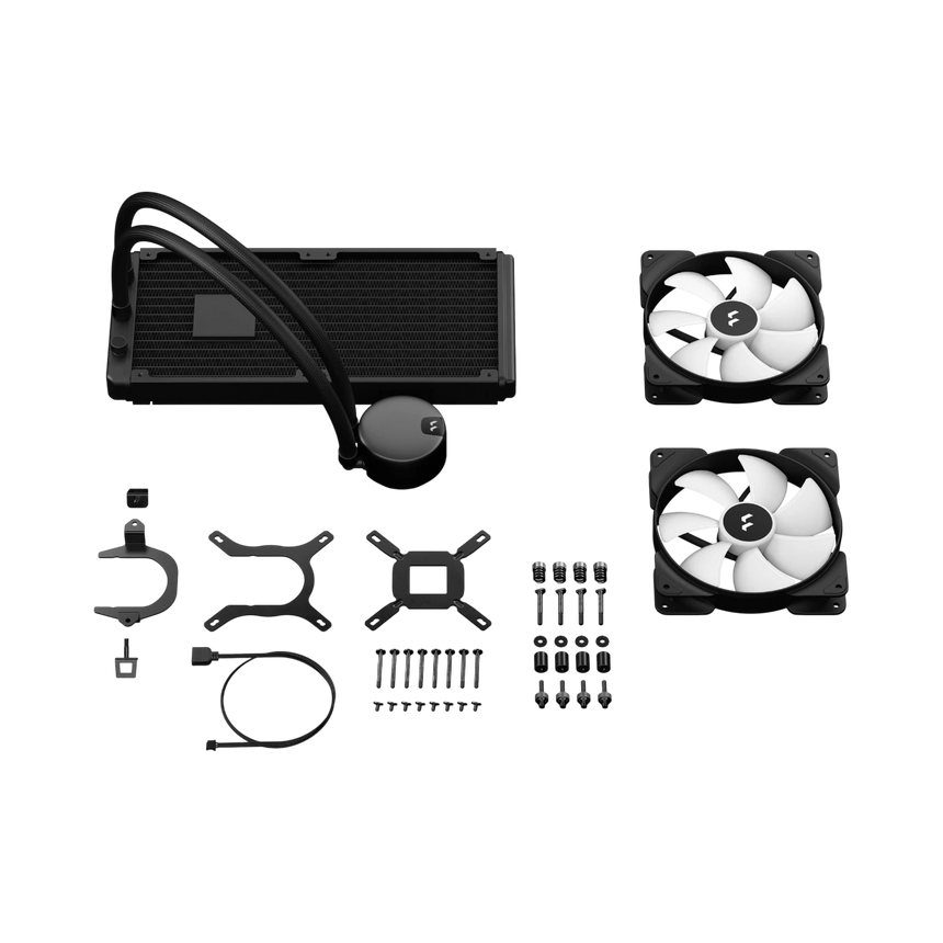 Fractal Design Lumen S28 RGB Aspect 14 RGB x2 AIO CPU Liquid/Water Cooler — Being Shipped