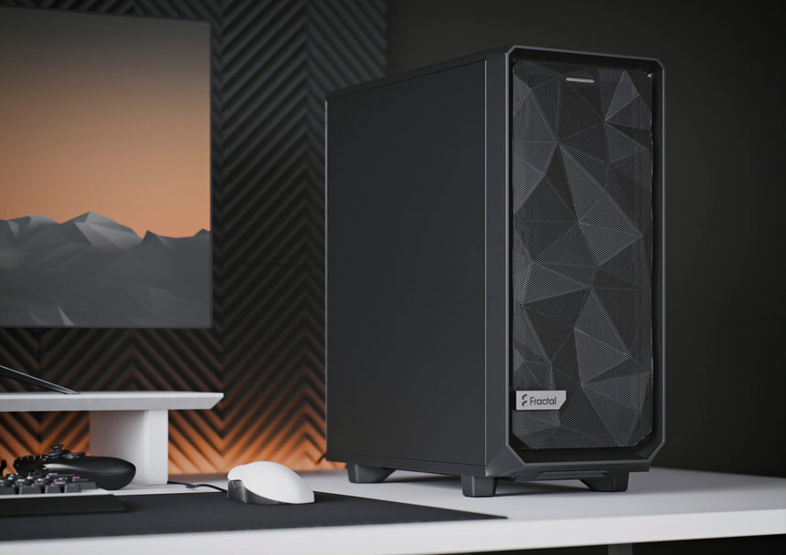 Fractal Design Meshify 2 Compact Mid-Tower Case (Black, Light Tinted Window) — Being Shipped