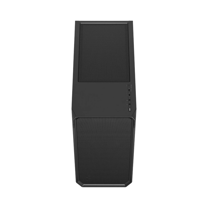 Fractal Design Focus 2 Mid-Tower Case (Black, Tempered Glass Window) — Being Shipped