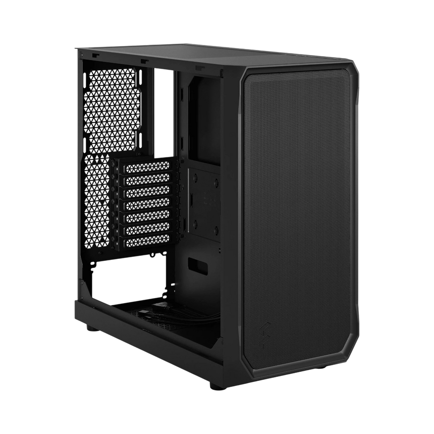 Fractal Design Focus 2 Mid-Tower Case (Black, Tempered Glass Window) — Being Shipped