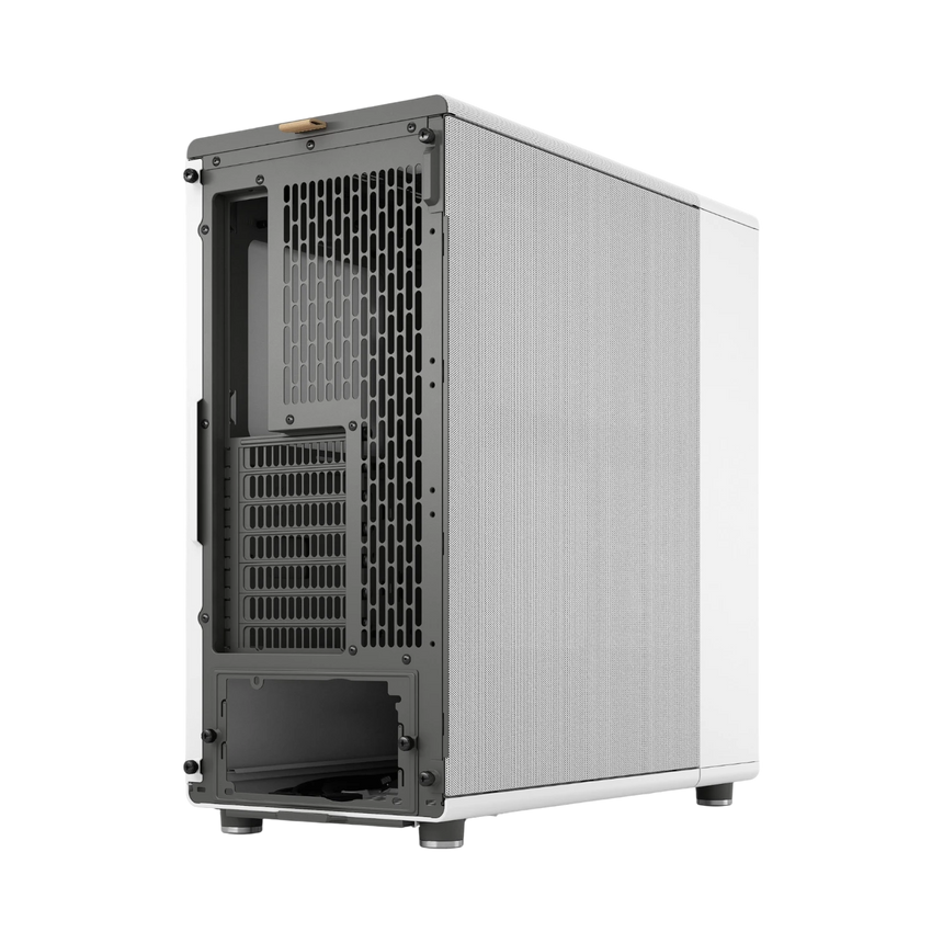 Fractal Design North Mid-Tower Case with Mesh Side Panel (Chalk White) — Being Shipped