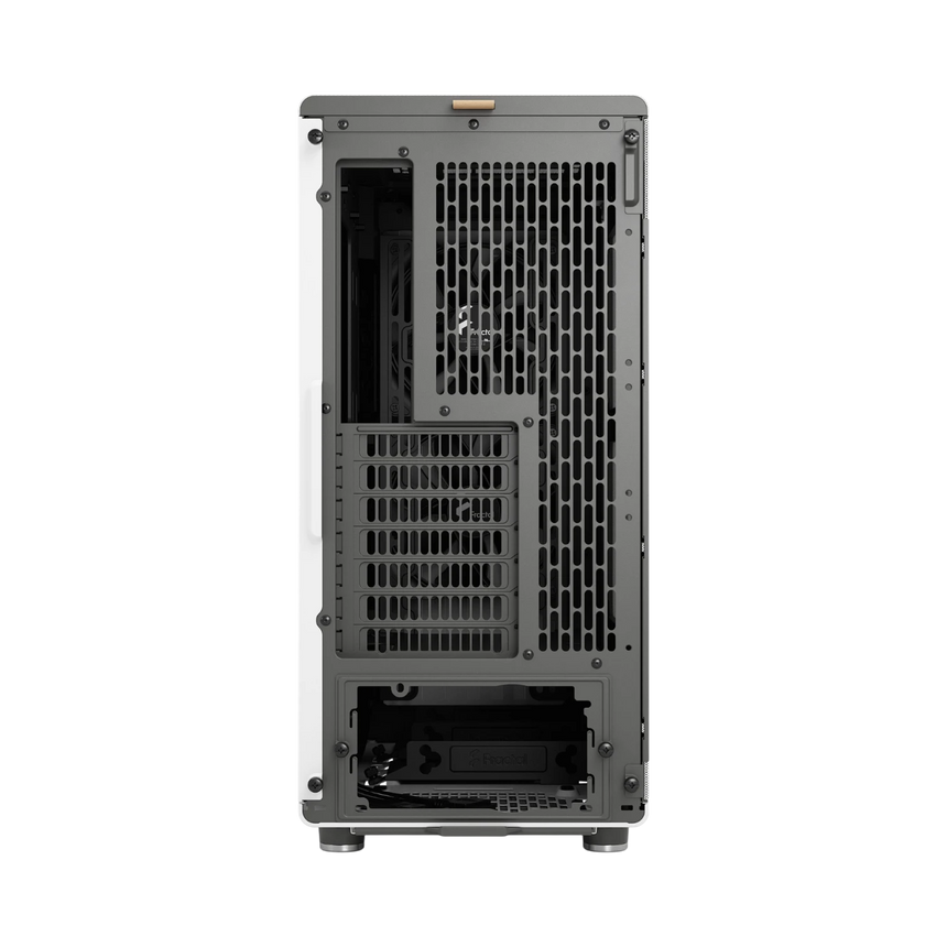 Fractal Design North Mid-Tower Case with Mesh Side Panel (Chalk White) — Being Shipped